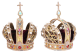 royal crown minimal purple
