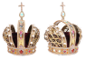 royal crown minimal purple